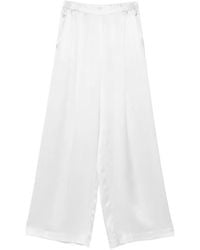 Carine Gilson - Silk Pajama Trousers - Lyst
