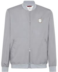Brunello Cucinelli - Tennis Badge Sweatshirt - Lyst