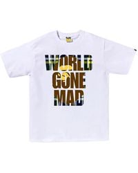 A Bathing Ape - Ape Head Wgm Crew-Neck T-Shirt - Lyst