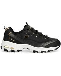 Skechers - Logo-Detail Lace-Up Sneakers - Lyst