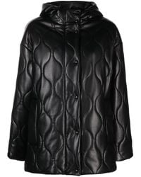 Stand Studio - Everlee Quilted Faux-Leather Jacket - Lyst