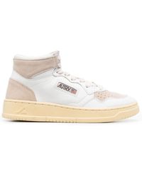 Autry - Medalist High-top Leather Sneakers - Lyst