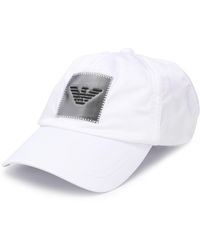 Emporio Armani Cappello con applicazione - Bianco