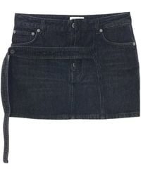 Jean Paul Gaultier - Low-Waist Mini Skirt - Lyst