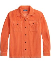 Polo Ralph Lauren - Corduroy Long-Sleeved Shirt Jacket - Lyst