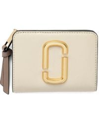 Marc Jacobs - The Snapshot J-Marc Saffiano Leather Wallet - Lyst