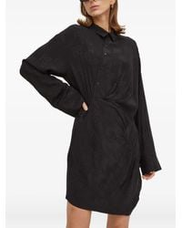 Herskind - Ruched Pattern Sort Dress - Lyst