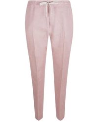 Eleventy - Pantalon À Taille Élastiquée - Lyst