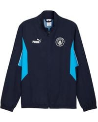 PUMA - Manchester City Football Archive Jacket - Lyst