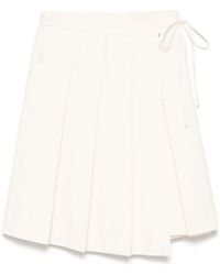 DUNST - Pleated Wrap Skirt - Lyst