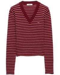 Prada - Cashmere V-Neck Sweater - Lyst