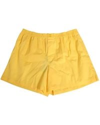 Dolce & Gabbana - Elasticated-Waistband Swim Shorts - Lyst