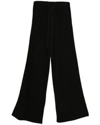 P.A.R.O.S.H. - Drawstring-Fastening Palazzo Pants - Lyst
