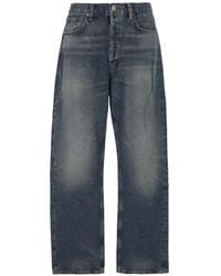 Agolde - Faded Straight-Leg Jeans - Lyst