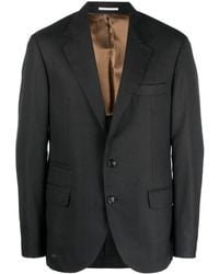 Brunello Cucinelli - Single-Breasted Notched-Lapel Blazer - Lyst
