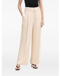 Mos Mosh - Mmissa Coleen Pleated Wide-Leg Trousers - Lyst