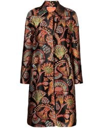 La DoubleJ - Boxy Sicomore Jacquard Coat - Lyst