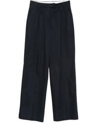 True Royal - Pleated Wide-Leg Trousers - Lyst