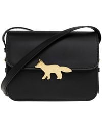 Maison Kitsuné - Edie Leather Cross Body Bag - Lyst