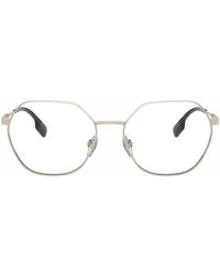 Burberry - Lunettes De Vue Erin À Carreaux - Lyst