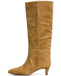 Twinset - High Suede Boots - Lyst
