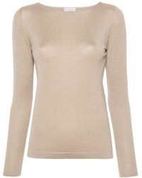 Brunello Cucinelli - Lurex-Detail Sweater - Lyst