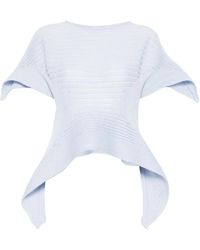Issey Miyake - Subdued Knit Top - Lyst