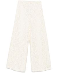 Twinset - Hose Aus Spitze - Lyst