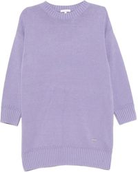 To b. by agnès b. - Logo-Plaque Dress - Lyst