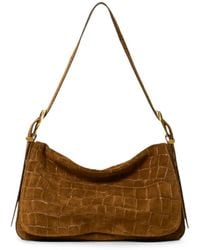 Twinset - Liliane Croc-Effect Leather Tote Bag - Lyst