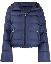 Perfect Moment Hooded Padded Jacket - Blue