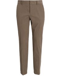 BOSS - Pantalones De Pana Con Cierre De Botón - Lyst
