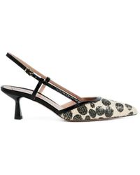 Roberto Festa - Dora Polka-Dot Slingback Heeled Pumps - Lyst