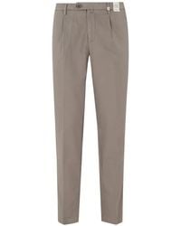 Myths - Pleated Pressed-Crease Trousers - Lyst
