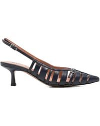 Bibi Lou - Ali Buckle Leather Pumps - Lyst