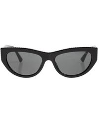 Jimmy Choo - Vale Embellished Cat-Eye Sunglasses - Lyst