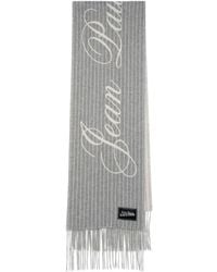 Jean Paul Gaultier - Schal Mit Nadelstreifen - Lyst