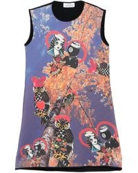 The Artistylist - Autumn Printed Mini Dress - Lyst