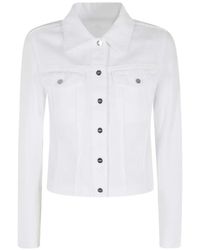 Dondup - Collared Button Jacket - Lyst