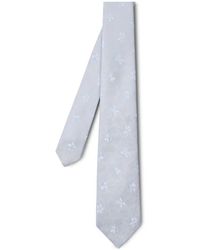 Paul Smith - Light Tonal-Floral Silk Tie - Lyst
