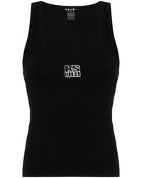 Ksubi - Stacked Origin Ribbed Tank Top - Lyst
