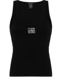 Ksubi - Stacked Origin Ribbed Tank Top - Lyst