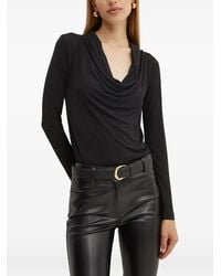 Silvian Heach - Cowl-Neck Top - Lyst