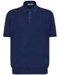 Gran Sasso - Polo Boutonné À Poche Poitrine - Lyst