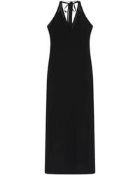 knee length dresses for ladies Shop the Lorenza Maxi Dress - Plum Brown