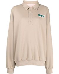 BAPY BY *A BATHING APE® - Sweatshirt Mit Polokragen - Lyst