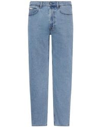 Calvin Klein - Logo-Patch Jeans - Lyst