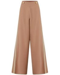 Edward Achour Paris - Wide-Leg Tailored Trousers - Lyst