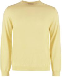 THE (Alphabet) - Ribbed-Trim Sweater - Lyst