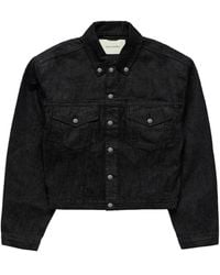 Entire studios - Shrunken Denim Jacket - Lyst
